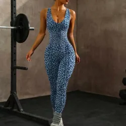 MONO DE LEOPARDO AZUL