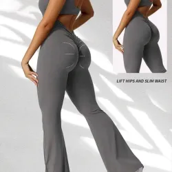 Mono pata ancha gris 