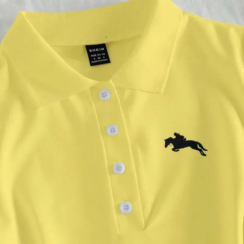 Vestidos polo amarillo