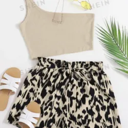 Conjunto de blusa y Chort 