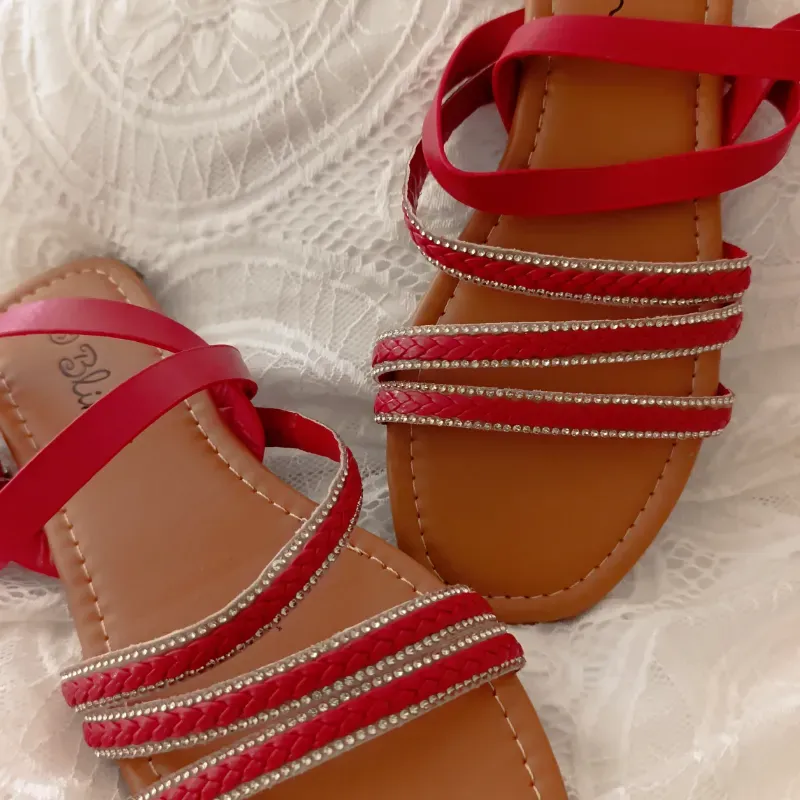 Sandalia casual para dama 