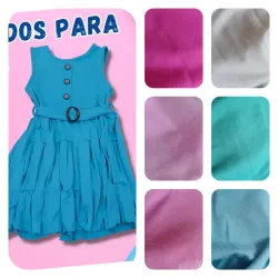 Vestido casual para niñas