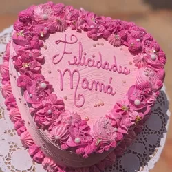 Cake en forma de corazón