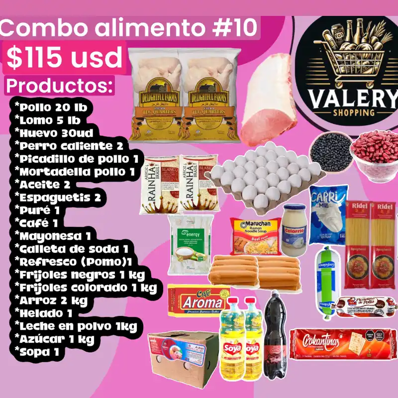 Combo alimento #10 