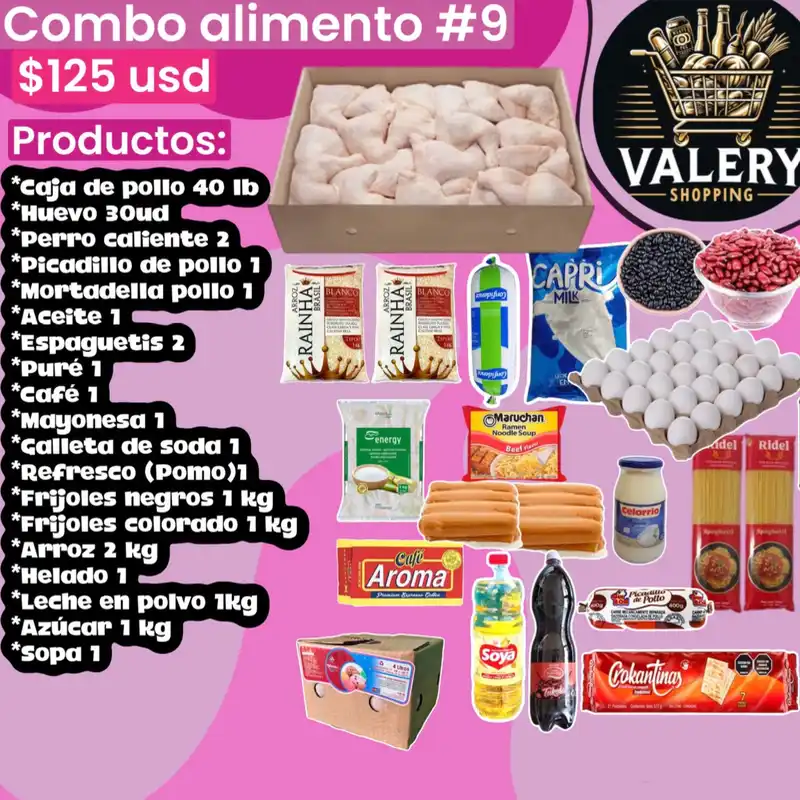 Combo alimento #9 
