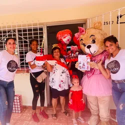 Entrega súper especial para una madre