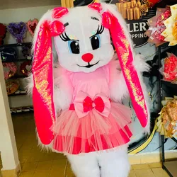 La conejita vestida de rosado