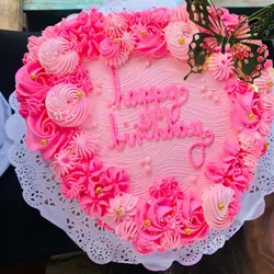 Pastel color rosado súper lindo