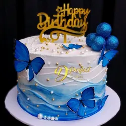 Pastel súper lindo en azul