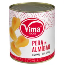 Pera en almíbar
