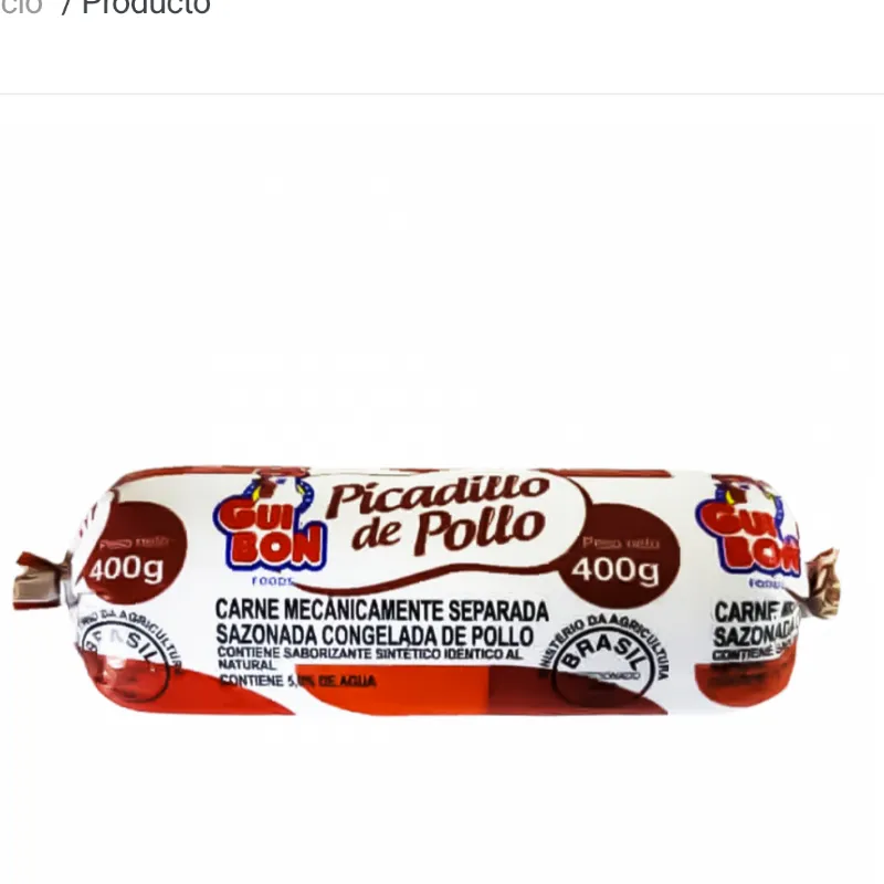 Picadillo de pollo 