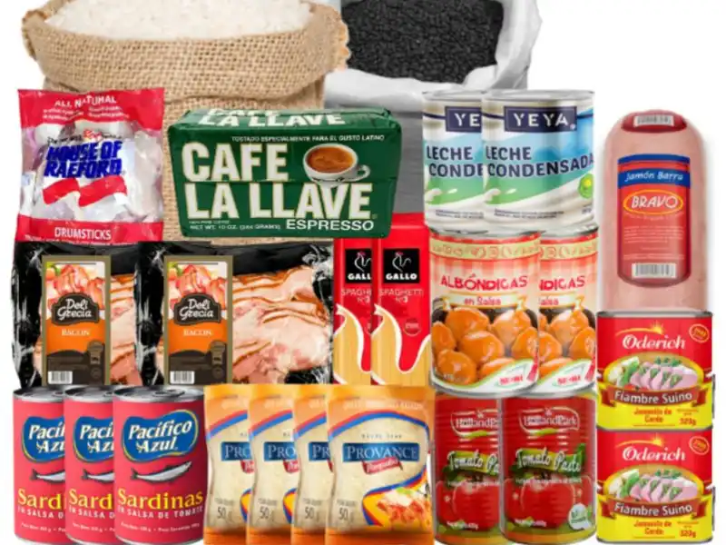 Productos individuales de alimentos 