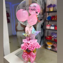 Regalo burbuja #10 rosado