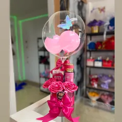regalo burbuja #9 rosado oscuro