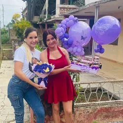 Regalo color morado 💜 mujer 