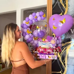 Regalo súper lindo en color morado