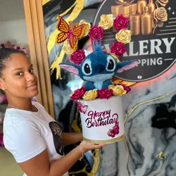 Regalo súper lindo para cumpleaños de stich