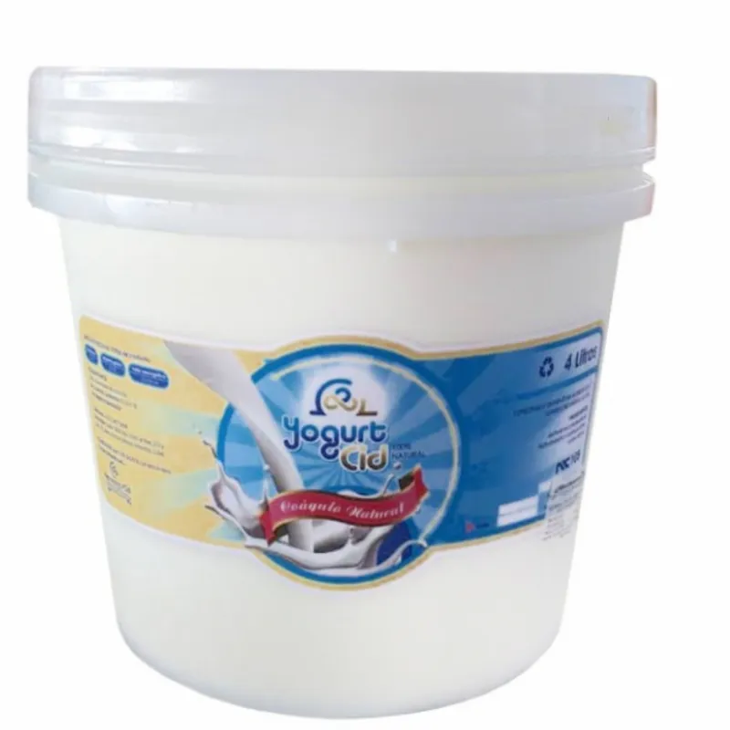 Yogurt 4 lt sabor natural 