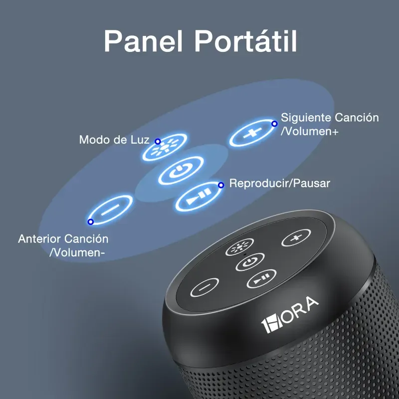 Bocina Bluetooth Portátil BOC242 – 1HORA