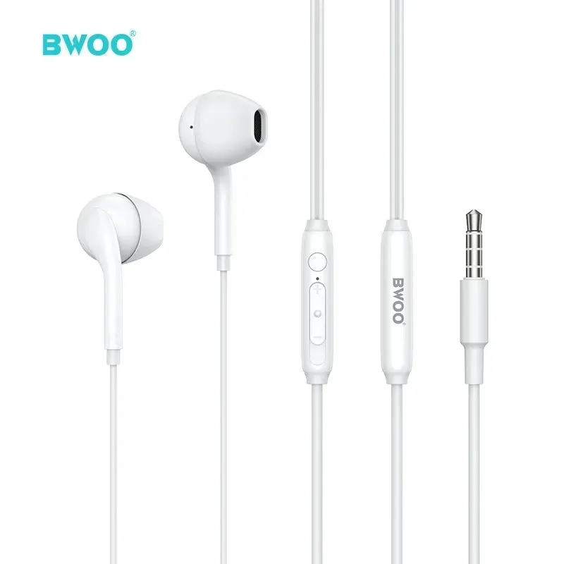 BWOO – Auriculares con cable BO‑HF58 3.5 mm