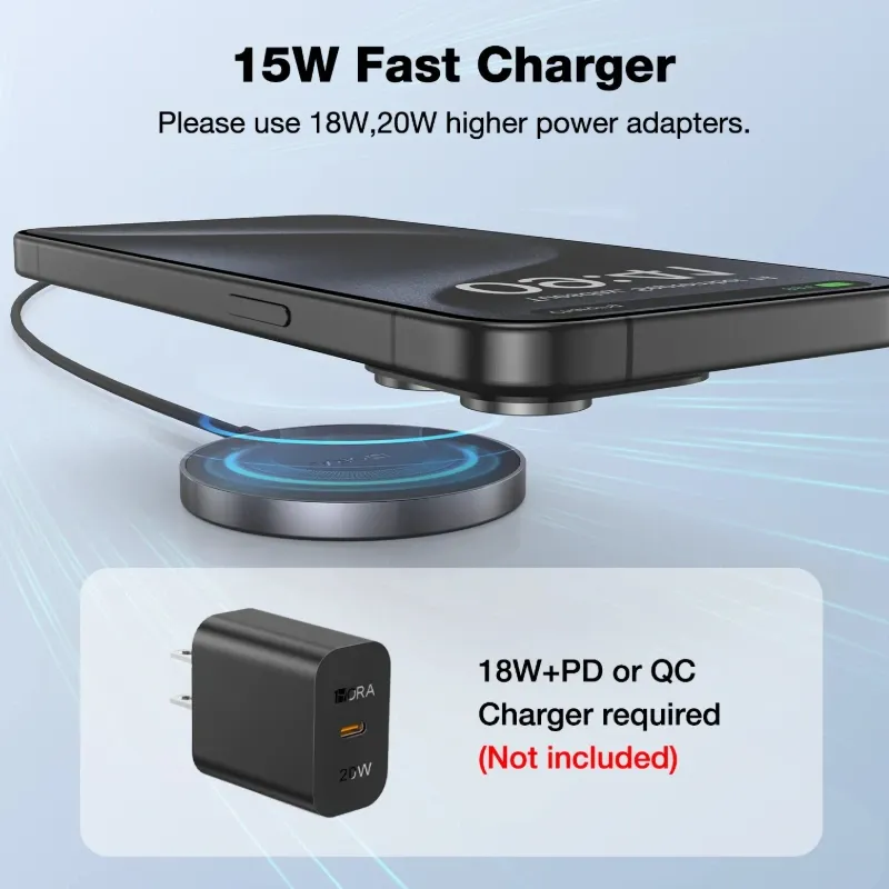 CARGADOR GAR281 1HORA 15W Wireless Charger