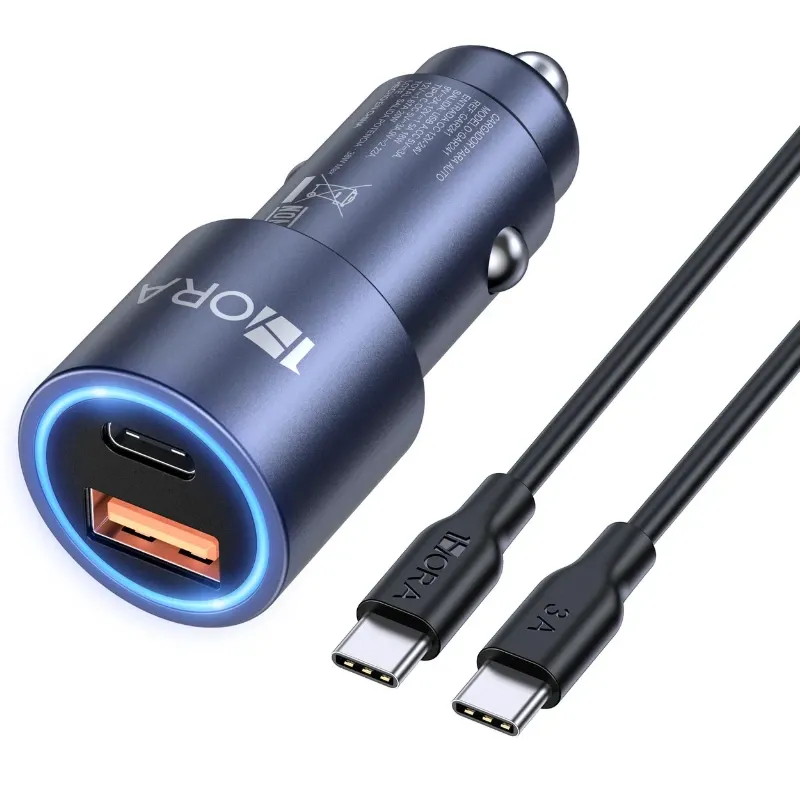 Cargador rápido para carro 38W GAR241 – 1HORA