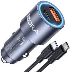 Cargador rápido para carro 38W GAR241 – 1HORA