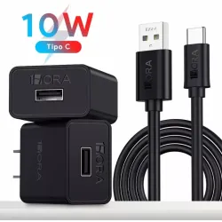 Combo Cargador TipoC 5V 2A – 1HORA – GAR080