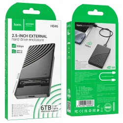 Hoco – Caja Externa HB46 para Disco Duro 2.5″ 🔧 USB 3.0