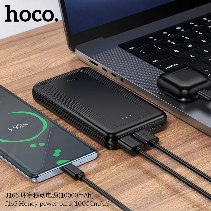 Hoco – Power Bank J165 Honey 10000mAh con Pantalla LED