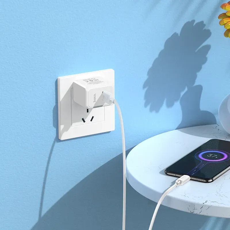 Hoco – Set de Cargador CS11 Ocean ⚡ USB-A 5V/2.1A + Cable Micro USB