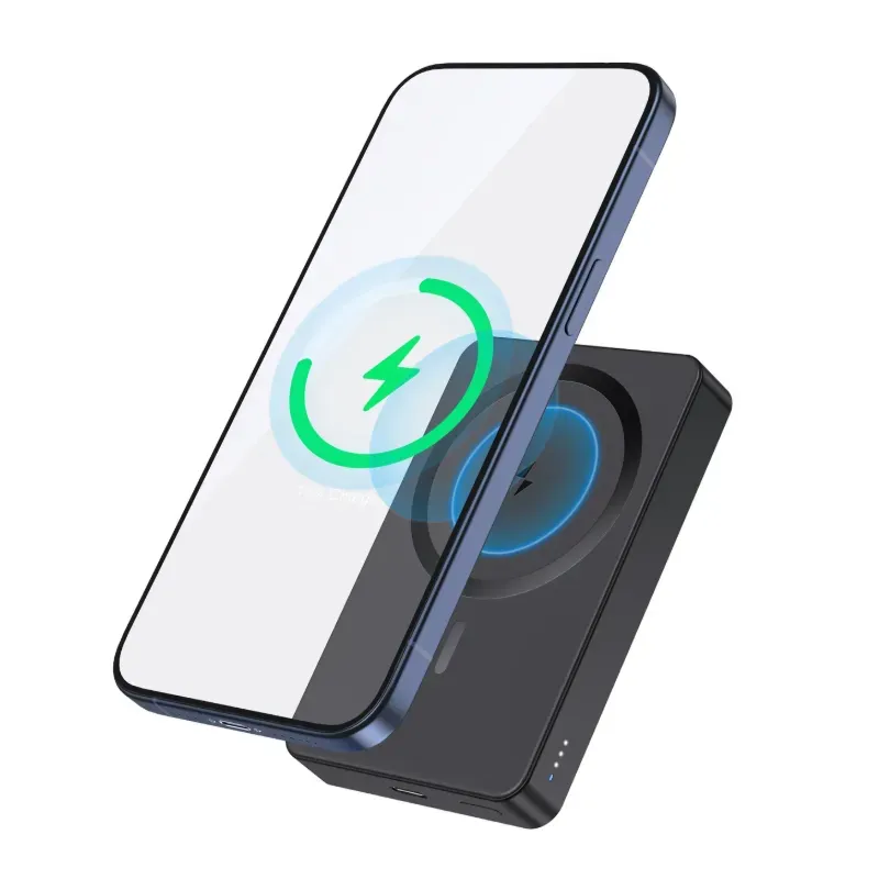 Power Bank Inalámbrico 1Hora GAR276 5000mAh MagSafe 15W con Entrada Tipo-C