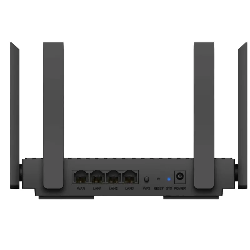 Router WiFi 6 Cudy AX1500 Dual Band 1500Mbps MU-MIMO 4 Antenas WR1500