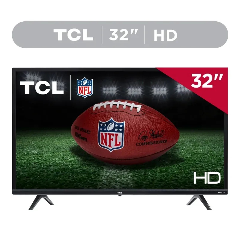TCL Smart TV 32” Clase S3 (32S331) HD 720p con Roku TV