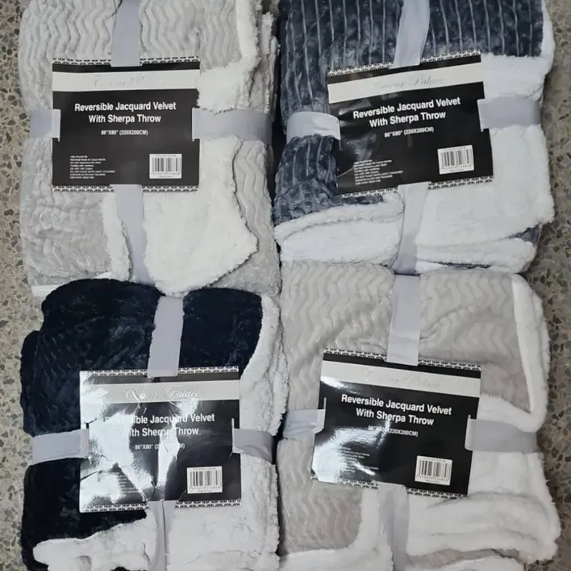 Colchas Sherpa Reversibles Antialérgicas  