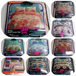 Cubrecama Acolchado con fundas para cama Camera y Queen