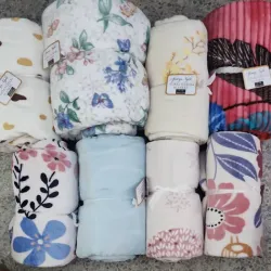 Frazadas Antialergica estampados 1.90 x 2.10 mt P