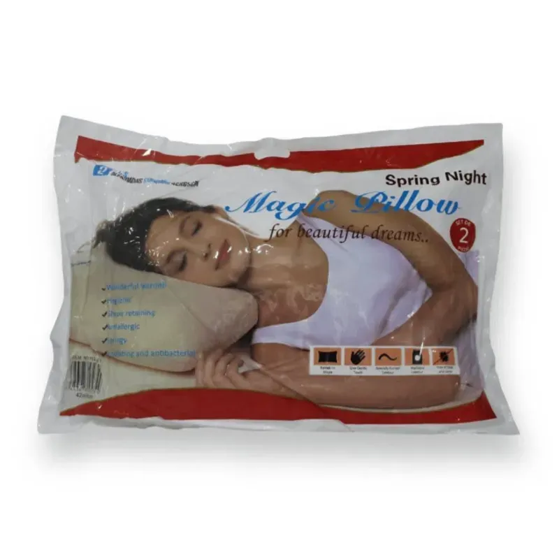 Set 2 piezas Almohadas Antialergica 