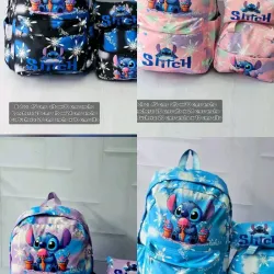 Set mochila+merendero+ cartuchera