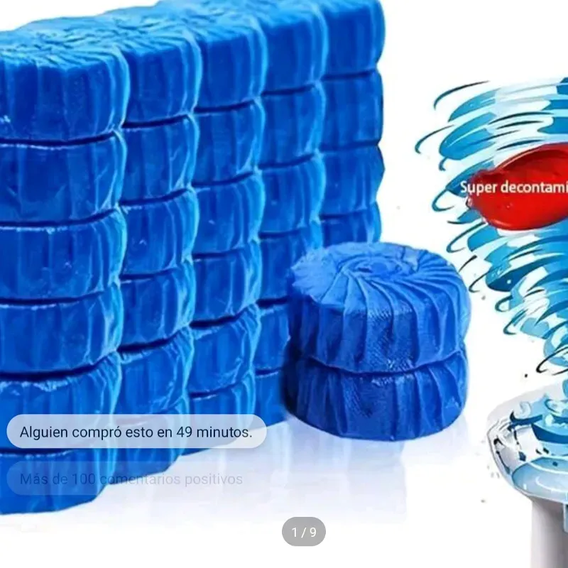 Pastillas para el baño 