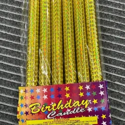 Velas volcánicas de cumpleaños 