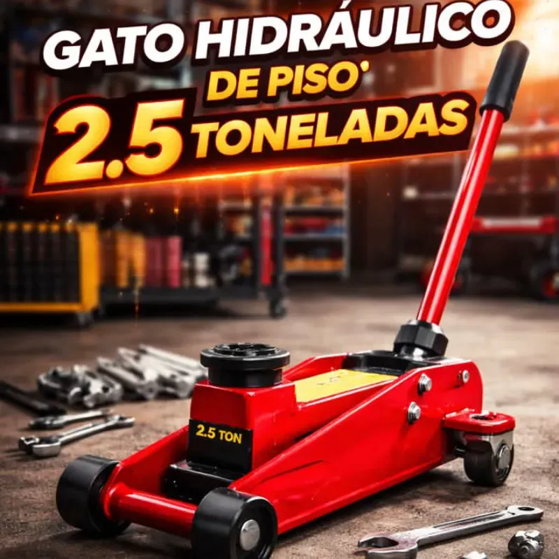 Gato hidráulico de piso