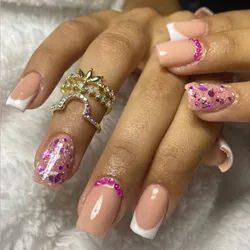 Relleno de acrílico (uñas medias) 