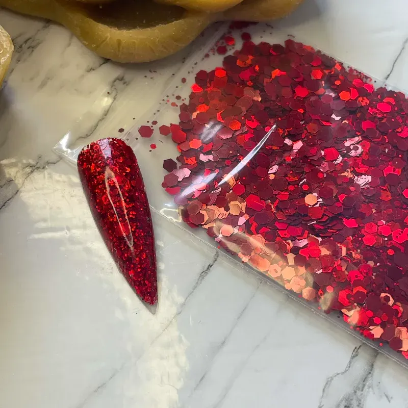 Glitter Rojo