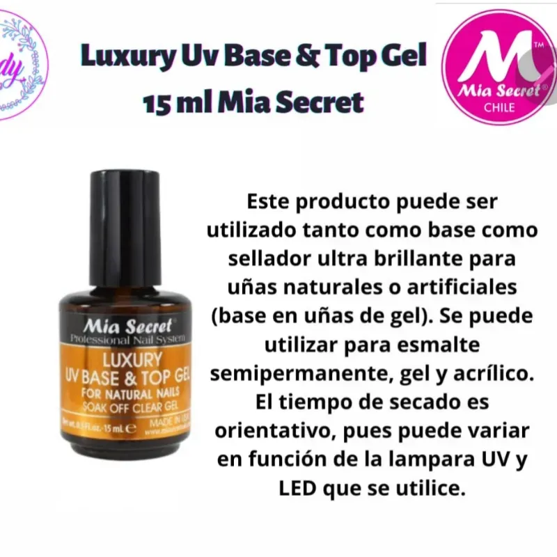Luxury Base y Top Gel 