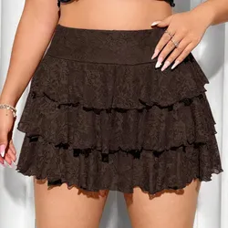 Falda Marrón