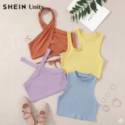 Set de crop tops de mujer