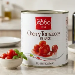 Tomate entero pelado enlatado