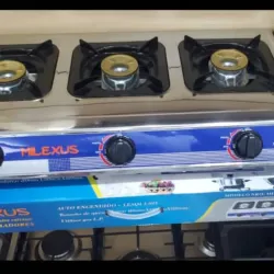 Fogón de 3 quemadores