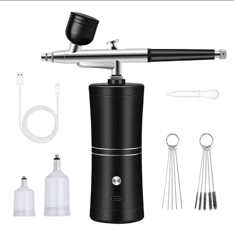 Aerógrafo Inalámbrico Portátil – Uñas, Maquillaje, Repostería y Barbería